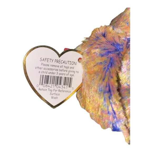 Ty Beanie Babies Dinky Duck 2000 Plush Stuffed Animal Hang 8th Gen Tush 10th Gen - Picture 7 of 9